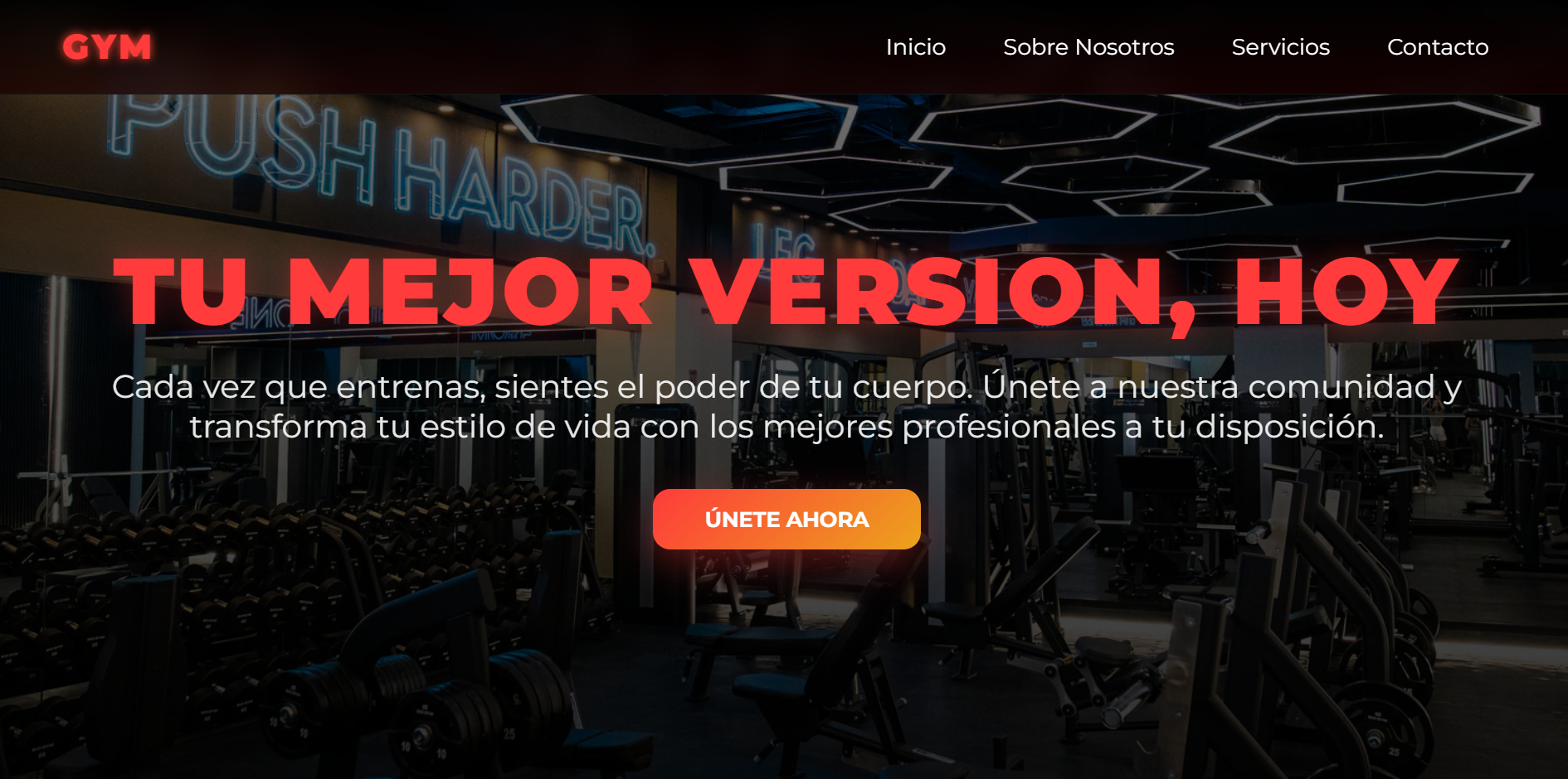 Gym Website
